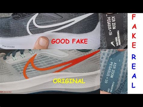 Nike Zoom Pegasus 39 real vs fake review. How to spot original 